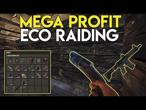 EOKA RAIDING and SOFT SIDE RAIDING A RICH NOOB BASE! - Rust Survival #49