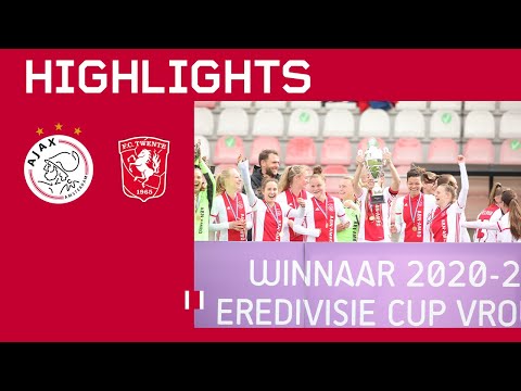 First trophy 🏆✔️ |  Ajax - FC Twente Vrouwen | Highlights Finale Eredivisie Cup