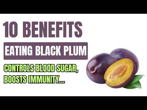 10 Benefits of Eating Black Plum (Jamun) | Controls Blood Sugar, Boosts Immunity