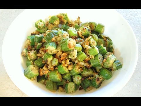 Fried Okra - Easy Pan Fried Recipe - PoorMansGourmet