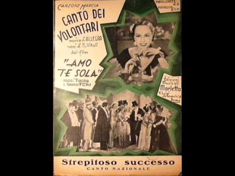 Alberto Rabagliati e Michele Montanari - Canto dei Volontari.wmv