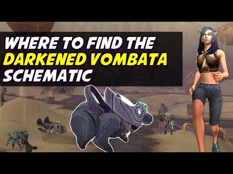 Darkened Vombata (Mount Schematic) - Protoform Synthesis