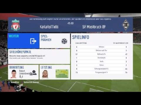 FIFA 19  Division Rivals  20.08.2019  KaKaRoTTo86 - SF Mastbruch 09     0:1