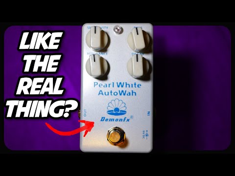 Real Wah tones for £35?! Demon FX Pearl White Auto Wah