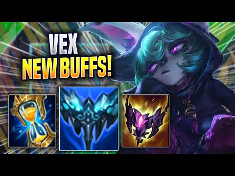 KOREAN CHALLENGER TRIES VEX WITH NEW BUFFS! - Korean Challenger Plays Vex MID vs Zoe! | Season 2022