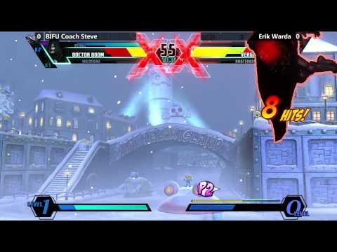 UMVC3 Grand Finals @ Mashfest - BIFU Coach Steve vs Erik Warda [720p/60fps]