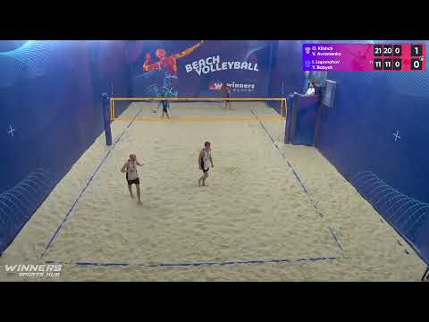 19:15 O. Klishch / V. Avramenko - I. Laponohov / Y. Babych 09.08.2022 | Winners Beach Volleyball