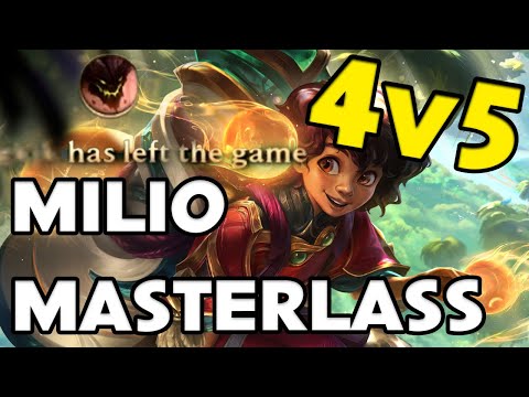 4v5 MILIO MASTERCLASS | Grandmaster Support Gameplay (on D2 Smurf) | ShepGG