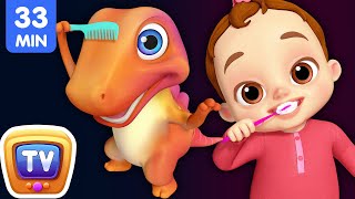This Is The Way We Brush Our Teeth Good Habits Song + More ChuChu TV 3D Nursery Rhymes & Kids Songs