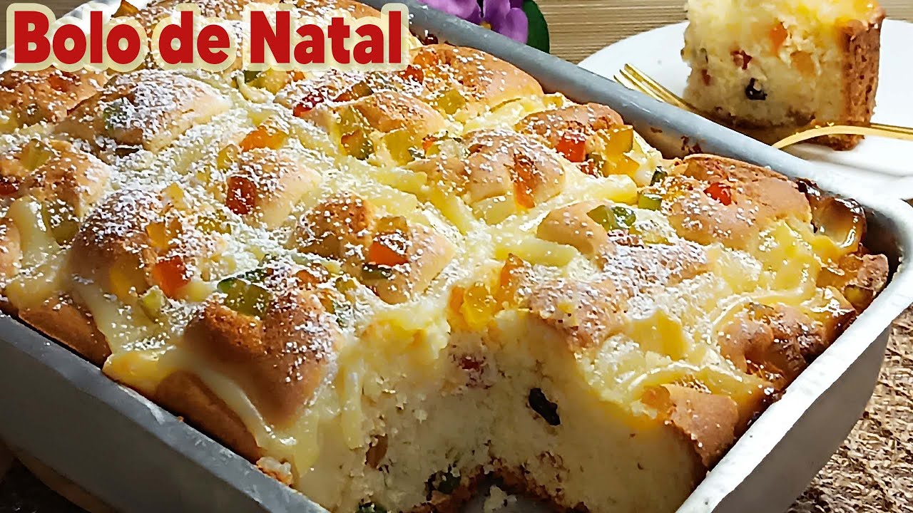 O famoso BOLO NATALINO que enlouquece o mundo todo!!! Lindo, fácil de fazer , fofinho e delicioso!