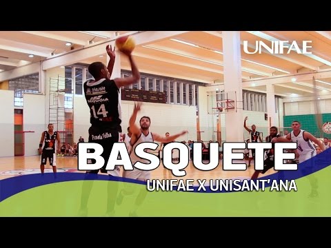BASQUETE UNIFAE x UNISANT'ANNA - UNIFAE ACONTECE