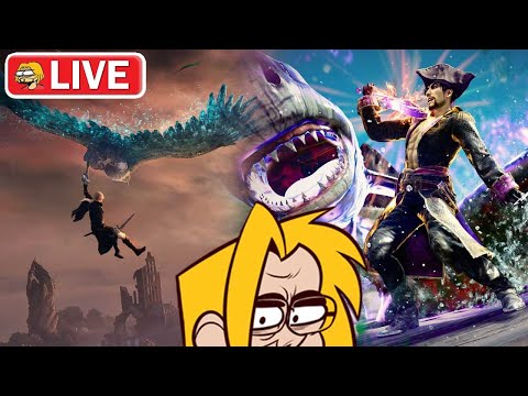 LIVE🔴 Pirate Yakuza - FFVII Rebirth PC - Elden Ring Beta...kinda works (2-13)