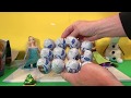 Disney Frozen Surprise Eggs We Unbox 12 Surprise Eggs From The Disney Frozen Movie