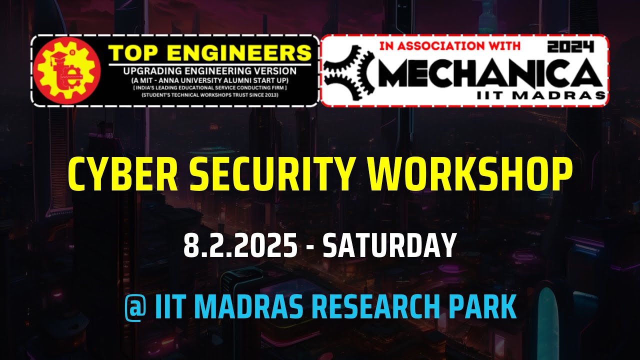 CYBER SECURITY WORKSHOP | 8.2.25 | TOP ENGINEERS