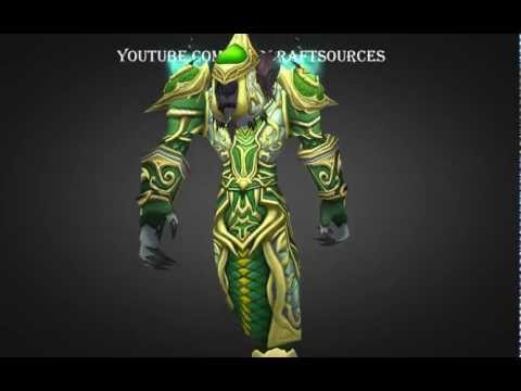 Worgen Druid Tier 3 armor set - T3 - Dreamwalker Raiment