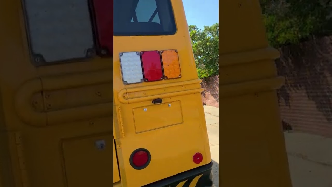 2021 Thomas c2 school bus before wash (hank)