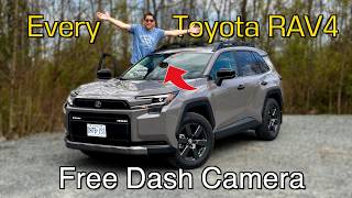 Toyota FINALLY Did It! 2026 RAV4 FREE  Built-In Dash Cam (Drive Recorder Review)