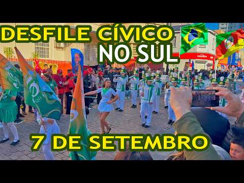 Desfile Civico no Sul do Brasil, São Leopoldo RS - 7 de Setembro, Bandas Marciais, Banda do Exercito