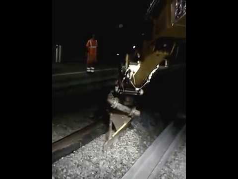 Baustelle Zollikofen Gl 1,2 Einsatz Schotterpflug