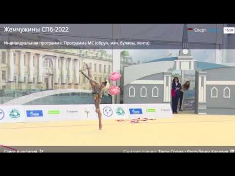 Anastasiia Salos - Clubs - Zhemchuzhina, SPb 2022