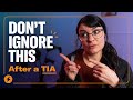 A Mini Stroke TIA Is A Warning Sign Practical Tips To Take Action Today