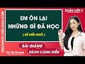 Toán lớp 3: Em ôn lại những gì đã học