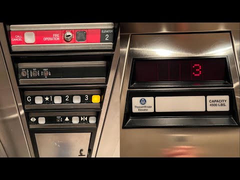 ThyssenDover Hydraulic Elevators at Prisma Health Parkridge 100 Building in Columbia, SC