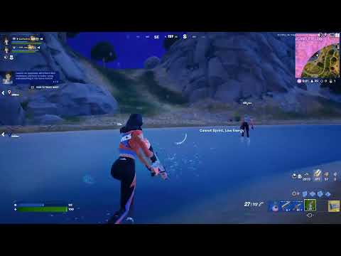 Going under themap in fortnite