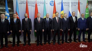 Ararat Mirzoyan participated in the Council of CIS Foreign Ministers