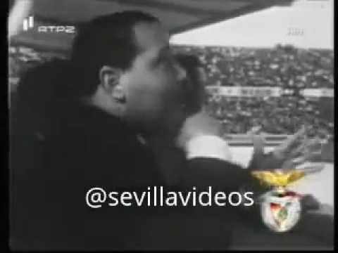 ECC 1957-58. 1 Round. Benfica - Sevilla FC. Highlights.