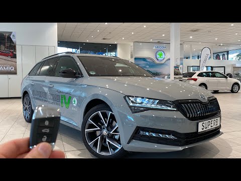 New Skoda Superb iV 2020 Hybrid review interior-exterior