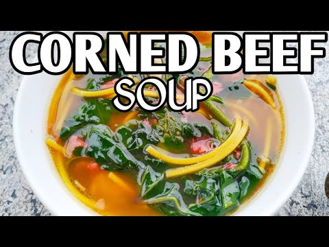 SIMPLENG ULAM SA TAG ULAN | EASY CORNED BEEF SOUP RECIPE