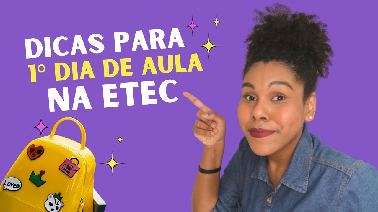 PRIMEIRO DIA DE AULA NA ETEC - TUDO SOBRE ESSE MOMENTO! DICAS PARA O 1º DIA DE AUAL NA ETEC