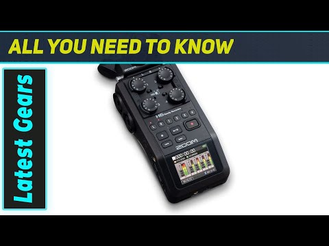 Zoom H6 All Black: The Ultimate Portable Audio Powerhouse