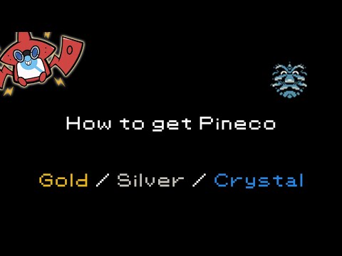 How to get Pineco in Pokemon Gold/Silver/Crystal [#204]