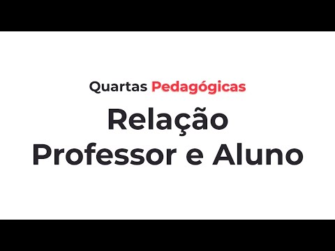AO VIVO - Quartas Pedagógicas - Relação Professor e Aluno - Com Victor Soares