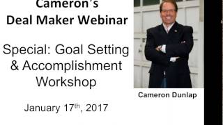 How To Set And Achieve Your Goals In 2017