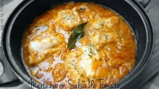 Merluza en Salsa de Tomate   La Cocina de la Abuela