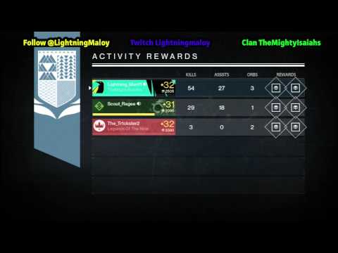 Destiny nightfall 3x rewards 3/25/2015