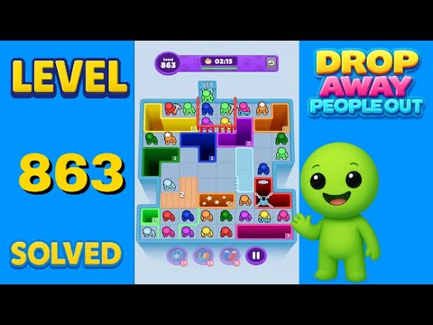 Drop Away – Level 863 - Walkthrough