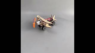 DIY Wooden Plane Model Kit Science