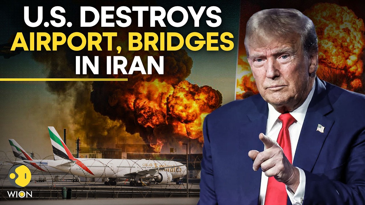 US-Iran War LIVE: US Strikes Destroy Iran's Airport And Bridges, West Asia War Explodes  | WION