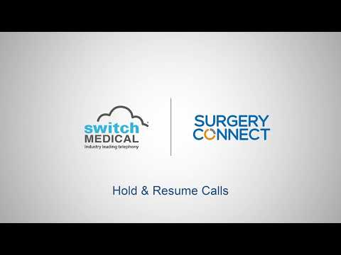 Hold and Resume Calls