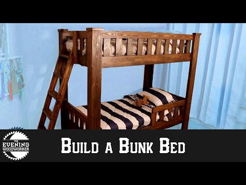 How to Build a Sturdy Bunk Bed | DIY Woodworking