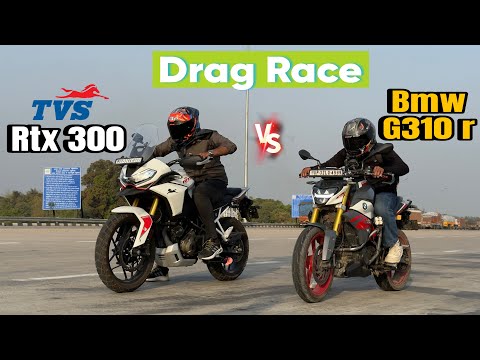 Thumbnail for Tvs Apache Rtx 300 Vs Bmw G 310r Drag Race || Rtx 300 Vs Bmw G310 R drag Race | Long Race by BMW