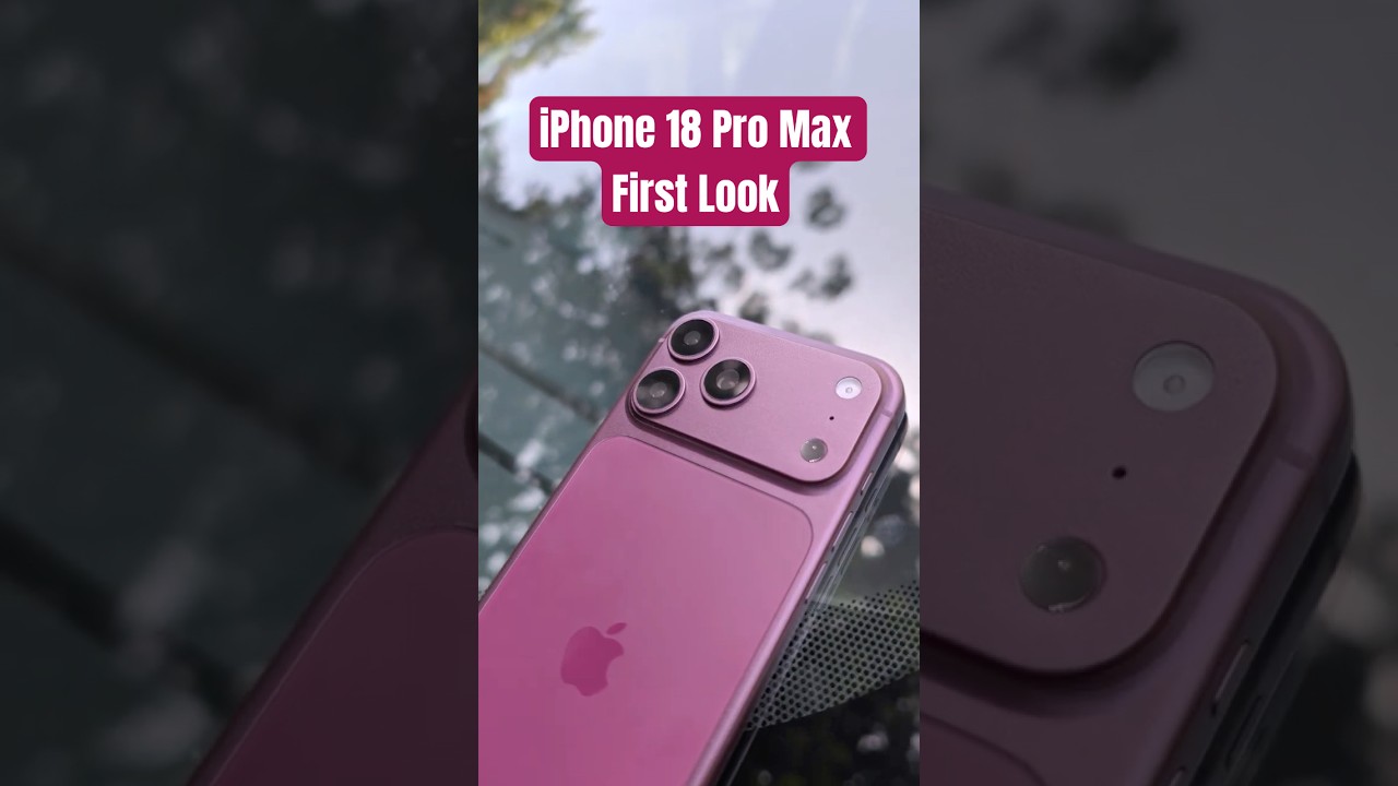 iPhone 18 Pro Max is Here 🔥#shorts