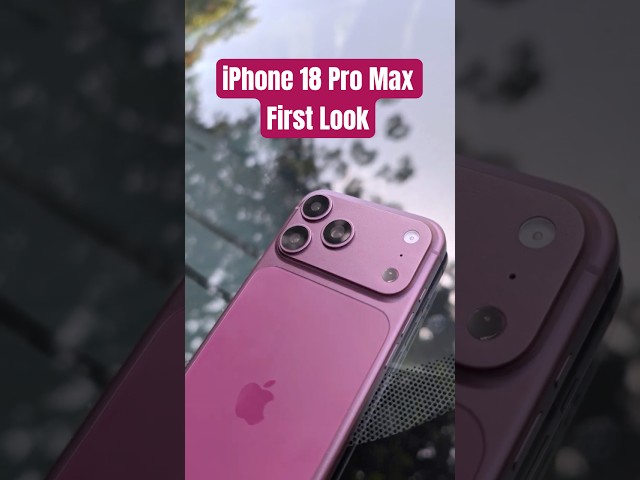 iPhone 18 Pro Max is Here ????#shorts