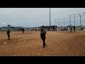 First inning pitching for Varsity (7th Grader)