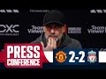 ‘We should have won’ Jurgen Klopp Post-Match Press Conference LIVE | Manchester United 2-2 Liverpool