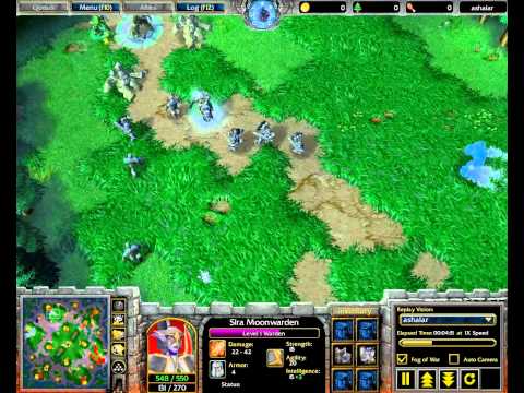 PNix_ReMinD (N) vs InquisitiveHawK (H) - Warcraft 3 HD replay